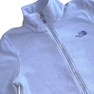 The North Face Fleece Jacket Full Zip Lavender Purple Womens‎ Outdoorsy Soft